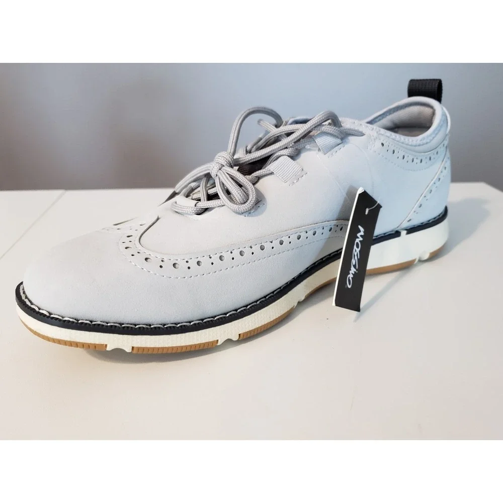 NEW Mossimo Men's Lace-Up Low Cut Sneaker‎ Shoe - Men Size 8.5 Prep Old Money